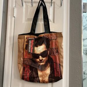 Rolling Stone Originals Bono Tote Bag | U2  Licensed Music Merch | Handle Damage
